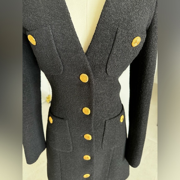 Alessandra Rich padded shoulder blazer dress - Picture 6 of 10